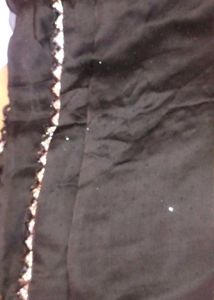 Elegant Black Saree with Embellished Border