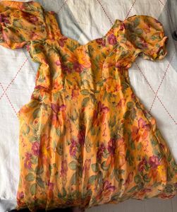 Flowy Floral Maxi Dress