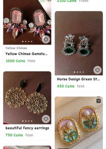 earrings kurti