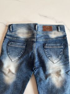 Denim Capri Pants