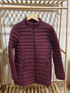 Maroon Puffer Jacket