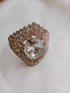 Exquisite Crystal Cuff Bracelet