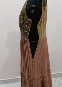 heavy gown...
