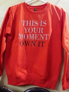 Bold Flame Red Sweatshirt