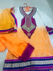 long pakistani dress