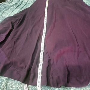 Purple Ethnic Skirt