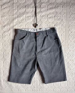 Polka Dot Denim shorts