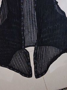 Black Sheer Cover-Up