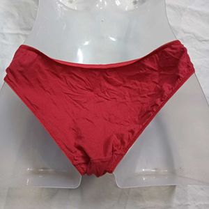 Red Thong ⚛️Panty with Bow Detail