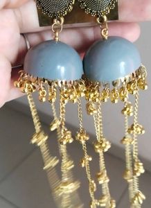 Elegant Indian Jhumka Earrings Combo