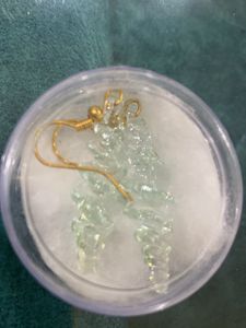 Unique Sea Glass Dangle Earrings