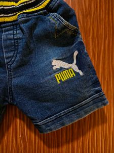 Puma Denim Shorts