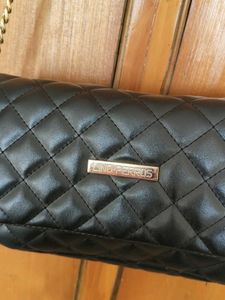 Quilted Black Crossbody Bag