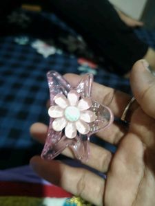 Charming Pink Star Hair Clip