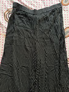 W Polka Dot Palazzo Pants