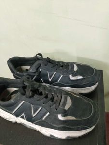 Stylish Black Chunky Sneakers| UK 4