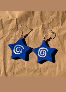 Swirl | Spiral Star Earrings