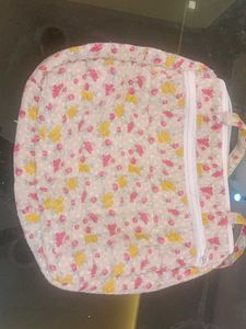 Cute Floral Quilted Tote Bag