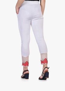 Lycra Skinny Fit Trouser For Women