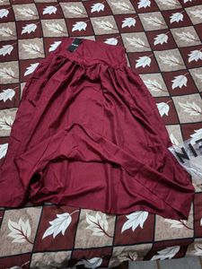 SHEIN Maroon skirt