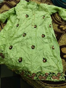 Elegant Embroidered Kurta Set with Dupatta