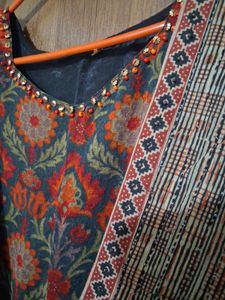 Unique Patchwork Ethnic Gown