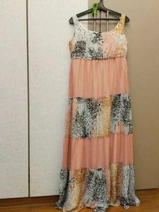Elegant Tiered Maxi Dress/Gown