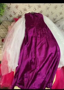 Elegant Purple Evening Gown🎀🦋🌻