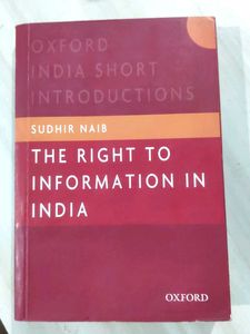 Combo: Right to Information &amp; Constitution Of Indi