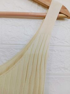 Elegant Knit Bodycon Midi Dress