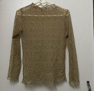 Elegant Lace Blouse Top