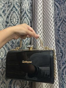 Elegant Black  Clutch
