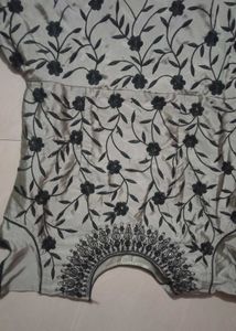 Elegant Embroidered gown