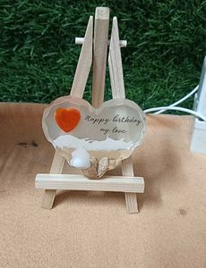 Personalized Heart-Shaped Night Light