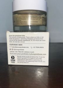Plum Green Tea Face Mask