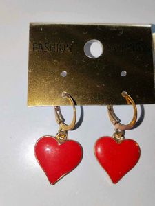 Korean Cute Heart Earrings combo