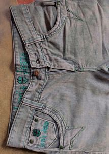 Levi's Embroidered Denim Pants