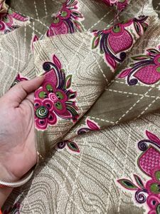 Wollen Fresh Suit With shawl