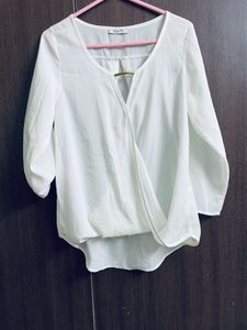 beautiful april brand white top for. sale