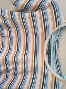 Striped Crop Top