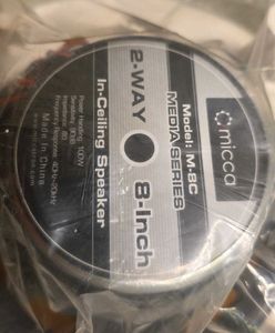 Micca M8C Ceiling Speaker White Brand New