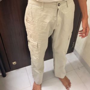 Men's Cargo Pants Beige