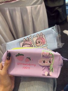 Cute Strawberry Monster Pouch pack of 2
