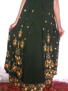 PartyWear Traditional Frock Top For Girl And Woman
