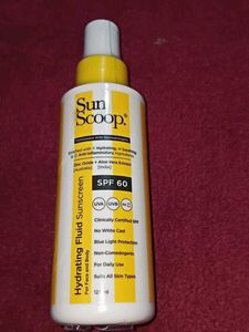 Sun Scoop Hydrating Fluid Sunscreen SPF 60