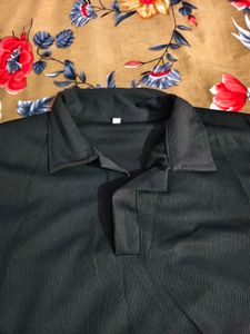 Classic Black Polo T-Shirt