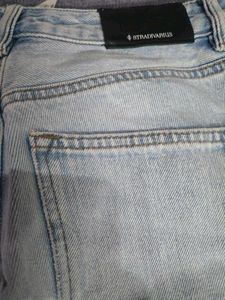 Light Wash Wide Leg Jeans