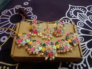 Beautiful Ethnic Jewelry Set for Girls