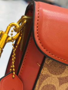 Coach Tabby Rust 🧡 plain leather