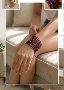 New Colorful Bangle Set of 10